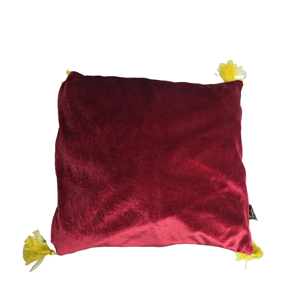 Harry Potter Gryffindor Velvet Crest Pillow - Official Wizarding World Decor